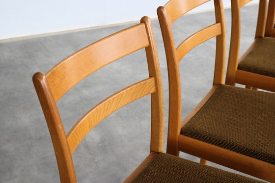 Image 1 of 4X Vintage Swedish Dining Chairs