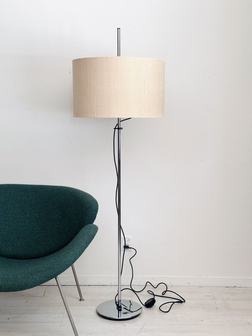 Lámpara de pie minimalista vintage Staff Leuchten años 60
