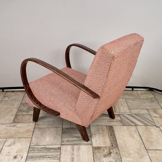 Image 1 of H 410 Armchair designed by Jindrich Halabala, 1940s, Czechoslovakia