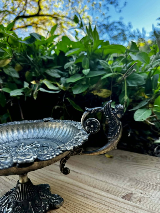 Silver centrepiece from the Art Nouveau period. – Crockery, Metal (photo 11 of 15)
