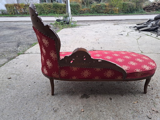 Divano letto rosso contemporaneo