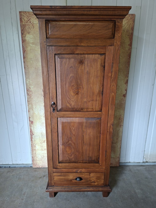 Teak storage cabinet china cabinet, kitchen cabinet dimensions 68x49cm and 170 cm high