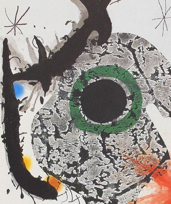 Image 1 of Joan Miró - Opera grafica, Manifesto della mostra del 1982