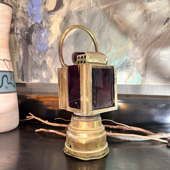 Image 1 of Farol técnico ferroviario État 500, Albert Butin, 20’s - Francia