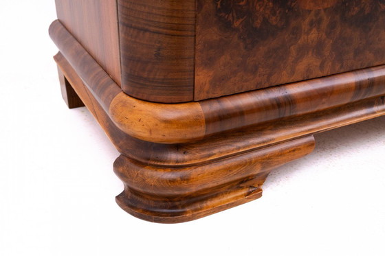 Image 1 of Large Art Deco chest of drawers from the 1950s, Poland.