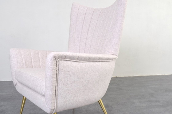 Fauteuil italien Mid-Century, années 1960. – Metal (photo 8 of 11)