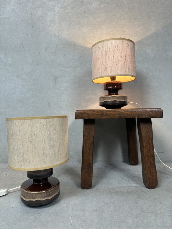 Image 1 of Vintage table lamp - ceramic