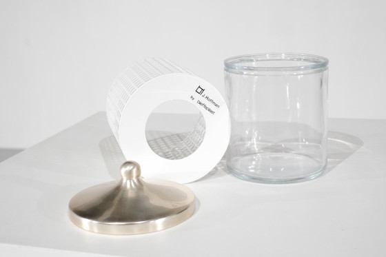 Image 1 of Sucrier De Josef Hoffmann Pour Bieffeplast, Italie, Années 1980s