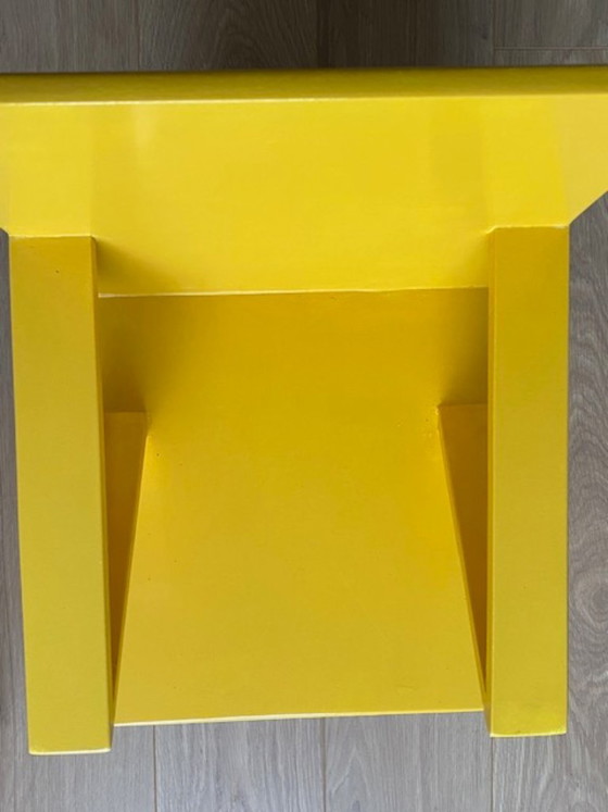 Silla Zig Zag pequeña con reposabrazos basada en silla Gerrit Rietveld – Taburetes, Wood (photo 5 of 10)