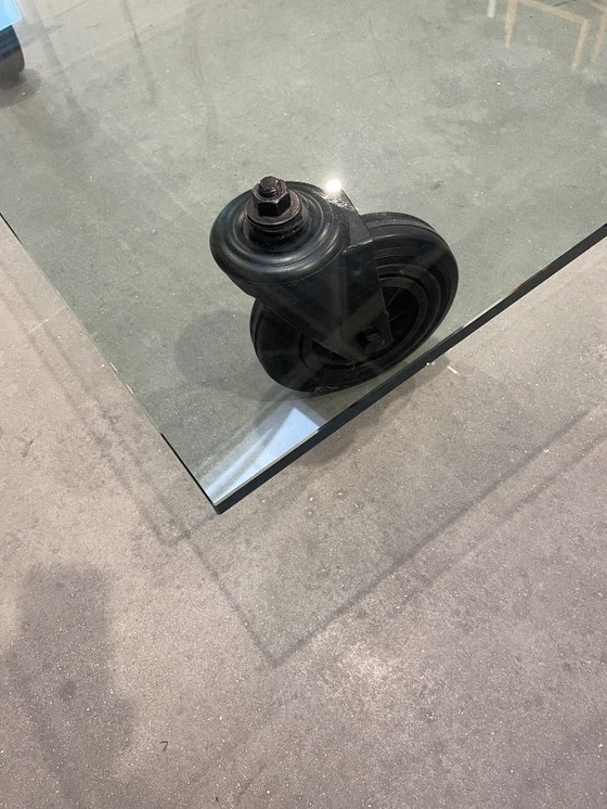 Image 1 of Salontafel Tavolo con ruote,  Fontana Arte, Gae Aulenti