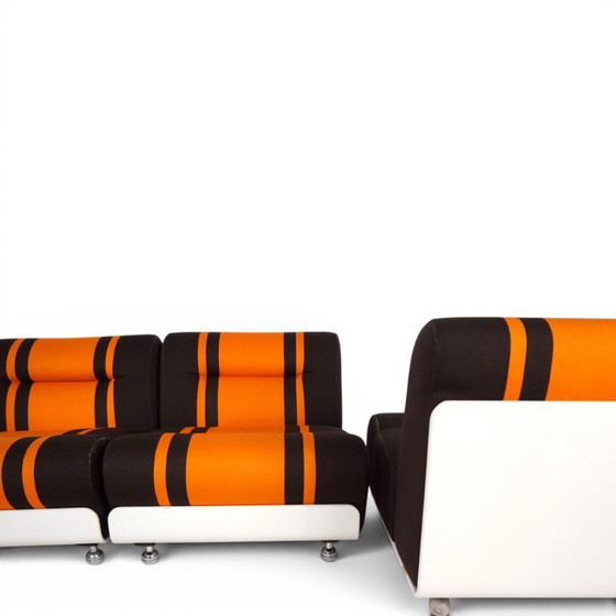 Image 1 of Cor Concha 4-delige modulaire bank in Space Age-stijl van Jo Otterpohl, 1970