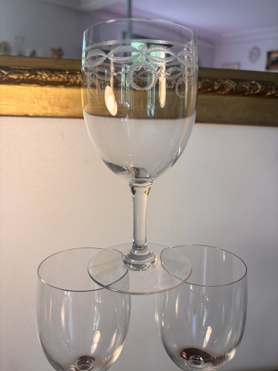 Image 1 of 4 Perfektion Glasses & 2 Byzantinisches Baccarat