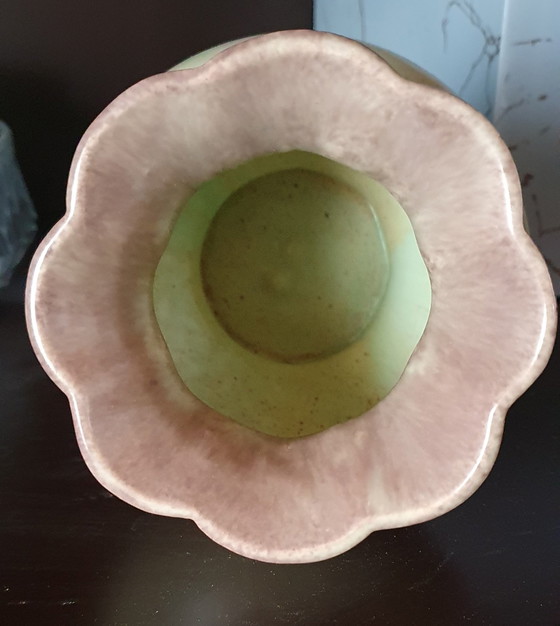 Vintage 1950s ceramic vase (photo 2 of 5)