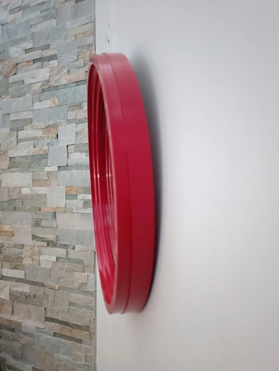 Image 1 of Miroir Rond en Plastique Space Age 1970s