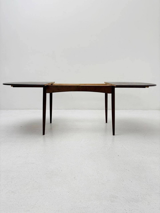 Image 1 of Uitschuifbare Finse tafel uit de jaren 1960