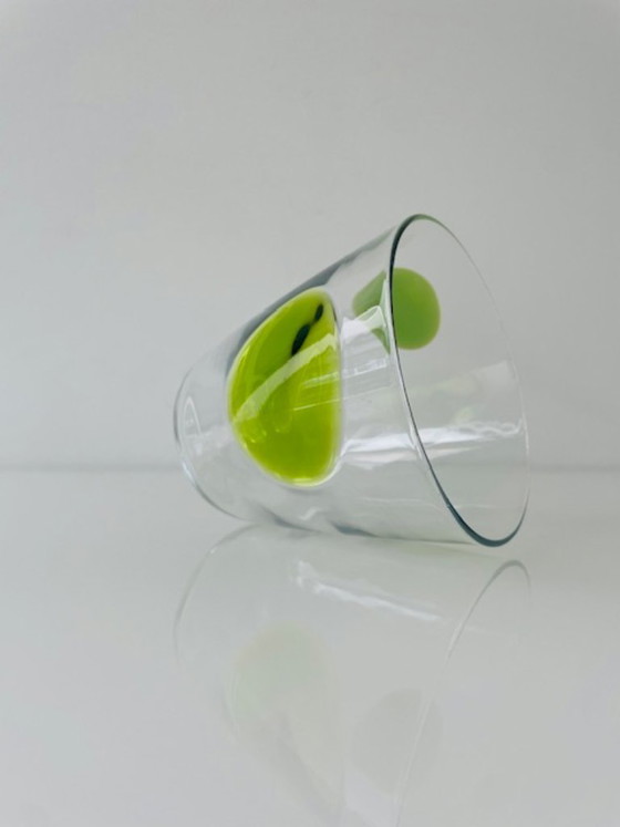 Image 1 of IKEA Fabulös glass set of 4 colored design