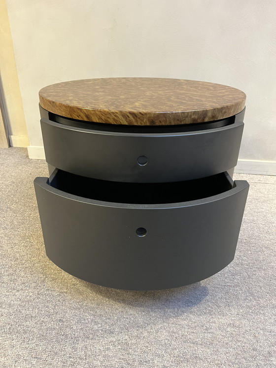 Image 1 of 2x Round Night Table Mobil Girgi