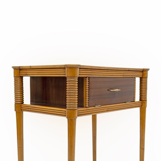 Image 1 of Console en érable italien de style Pierluigi Colli, années 1950