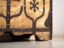 Antique iron-bound chest in pine wood – Central Europe, circa 1870 – Storage cabinet, Brass, Rustic (photo 19 of 40)