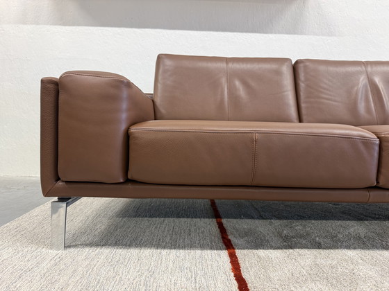 Image 1 of Leolux Bellice sofa Negev leather Duna 213