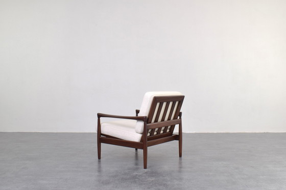 Image 1 of Mid-Century Teak Kolding Lounge Chair by Erik Wørts for IKEA, 1960s