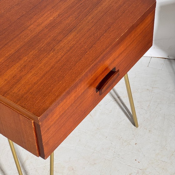 Image 1 of Coppia di comodini "Quadrille" G Plan con gambe a forcina, anni '60