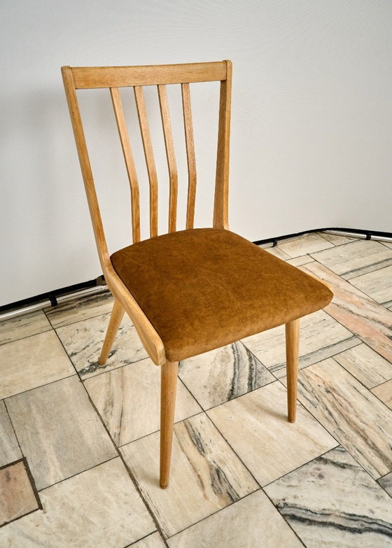 Image 1 of Set aus 2 Esszimmerstühlen, 1960er Jahre, Tschechoslowakei