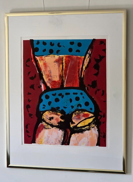 Image 1 of Herman Brood - Bikini Girl - EA - Hand-signed