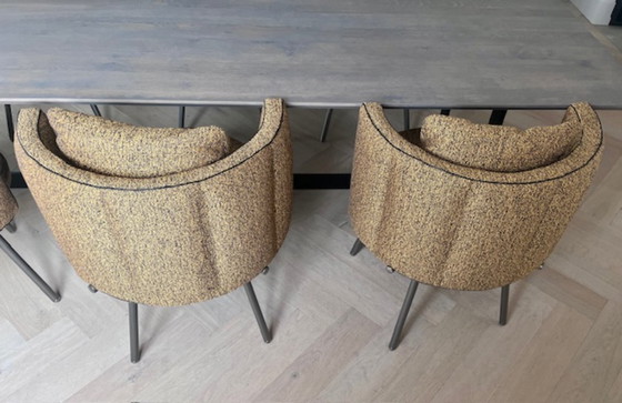 Image 1 of 6 sillas de comedor Minotti Torii