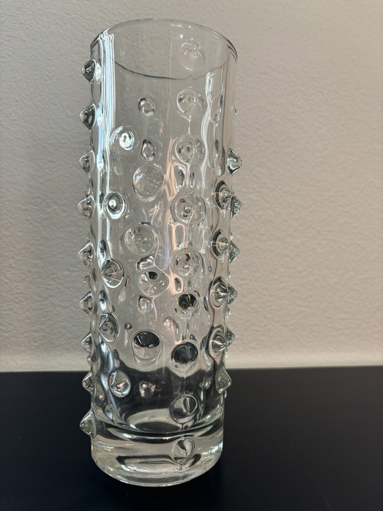 Image 1 of 1970’S Sklo Union Glass Vase By Pavel Panek 