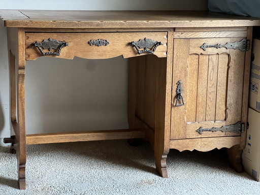 Scrivania vintage/moderna di metà secolo J. Neuray – bureau, Wood (photo 2 of 11)