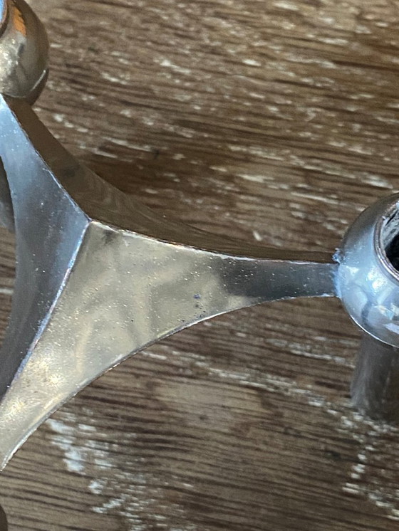 Image 1 of Lotto A set di 2 candelieri modulari NAGEL 1970