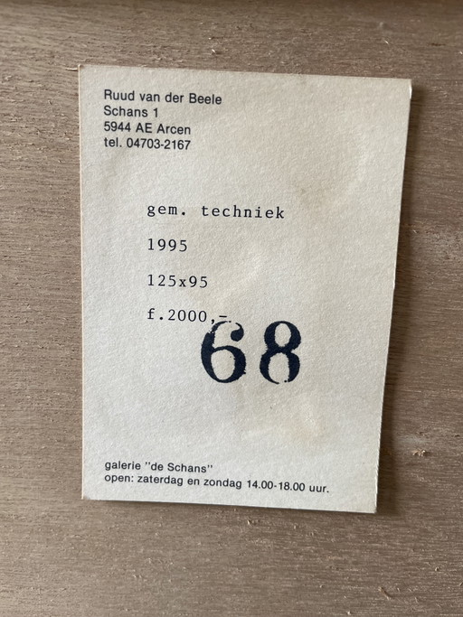 Peinture de Ruud van der Beele