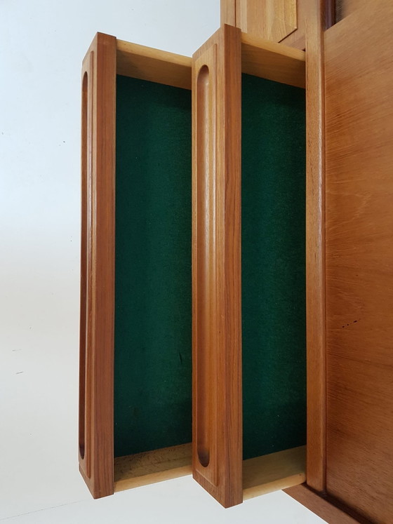 Vintage Wandkast Johannes Andersen Deens Teak Highboard – Wood (photo 11 of 15)