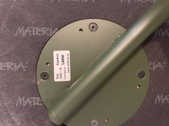 Sgabello Lasse di Materia in verde tenue, Sgabelli, Metallo, Tessile, Modern (foto 5 di 7)