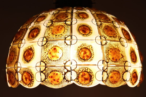 Image 1 of Brutalist ceiling lamp/ceiling light by Felipe Delfinger for Feders, 1970s