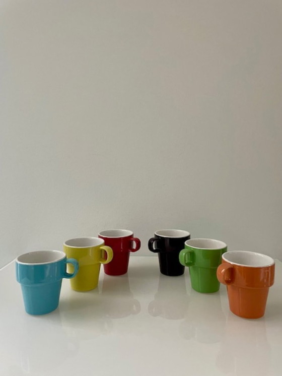 Image 1 of PT design mugs multicolour – set of 6