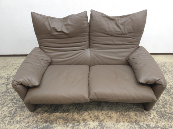 Image 1 of Cassina Maralunga suite sofá de diseño de dos plazas Magistretti