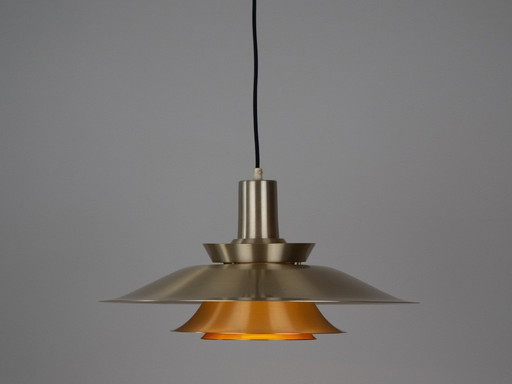 Suspension Lyskaer vintage danoise par Bent Nordsted, années 1970