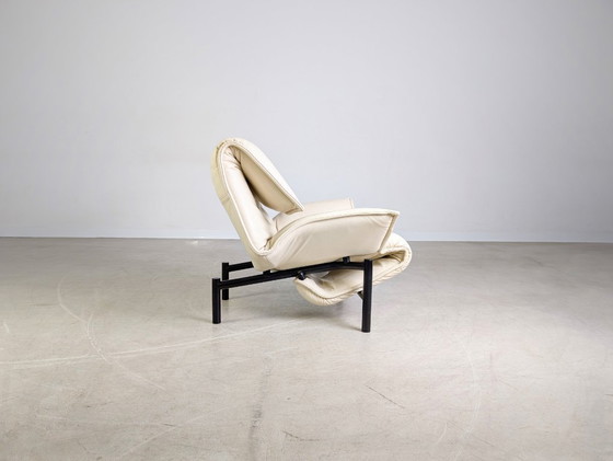 Image 1 of Cassina Veranda Sessel 1980 Vico Magistretti leder hell Design
