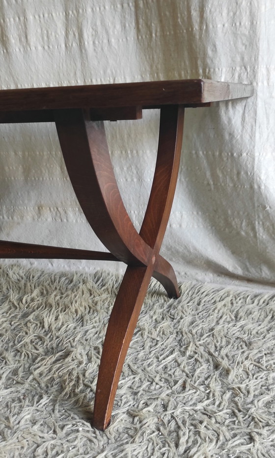 Solid Wood Coffee Table, English Style - Mid-20th Century (photo 9 of 10)