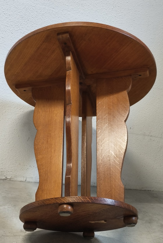 Image 1 of Fa. Poessée bijzettafel Amsterdamse School stijl