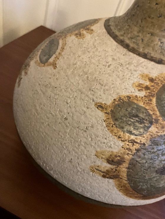 Image 1 of Authentische dänische Keramiklampe von NOOMI BACKHAUSEN – für Søholm Stentøj – skandinavisches Design – 1960er Jahre