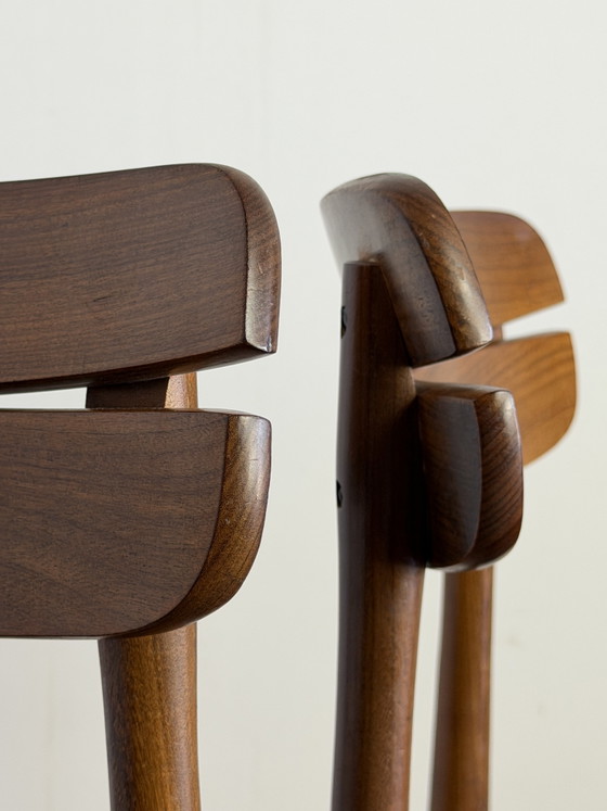 Image 1 of Set of 4 Scandinavian chairs