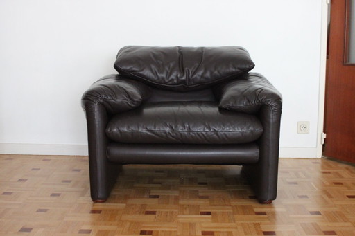 Poltrona Cassina Maralunga di Vico Magistretti, anni '70