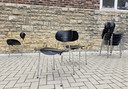 Sedie Egon Eiermann Vintage Mid Century anni '60 '70 Loft Studio