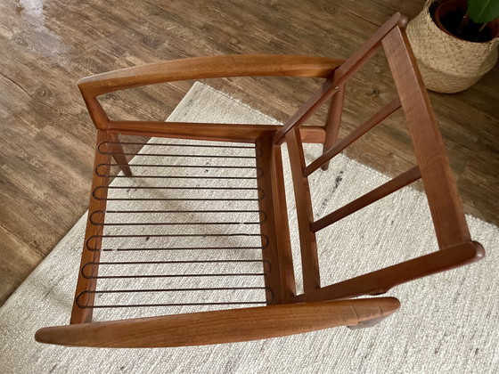 Image 1 of Paper Knife fauteuil van Kai Kristiansen voor Magnus Oleson, vintage uit het midden van de vorige eeuw.