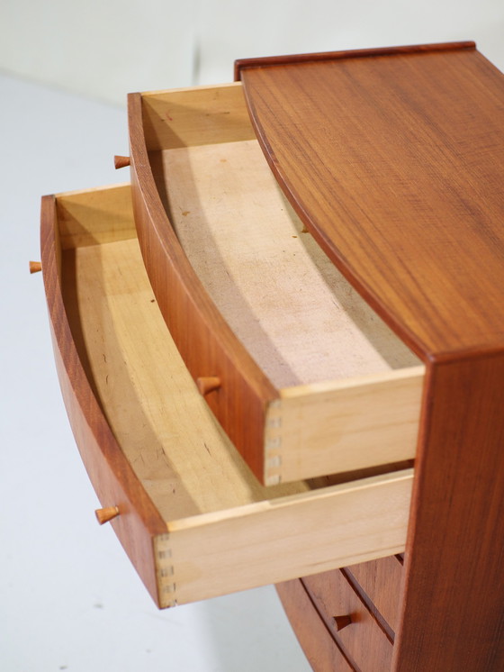 Image 1 of Small chest of drawers Kai Kristiansen hall cabinet Danish