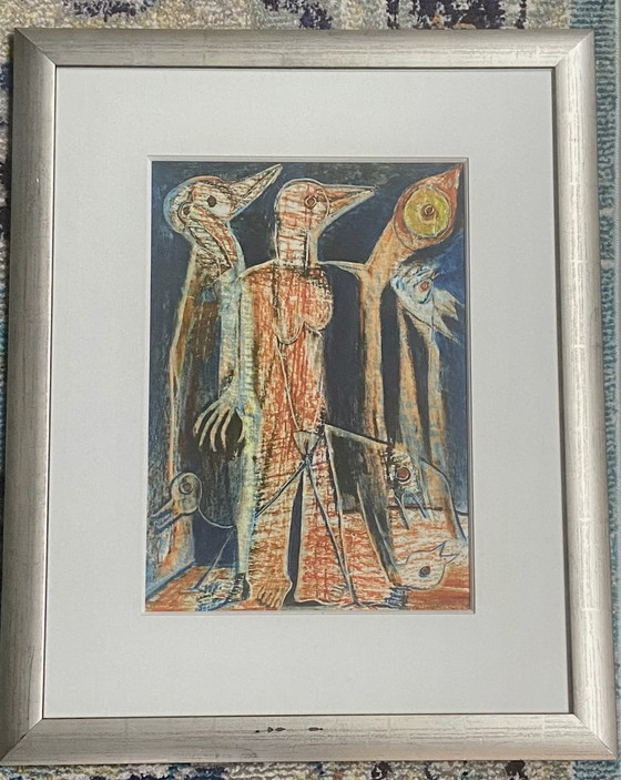 Image 1 of Rajne Dangova pastel / tiza en marco