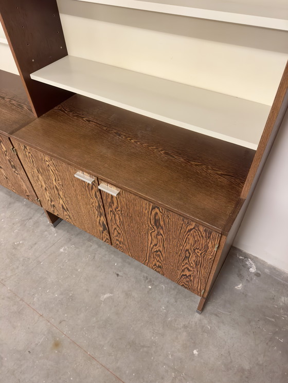 Image 1 of Pastoe vrijstaand made to measure wandmeubel – Wengé 